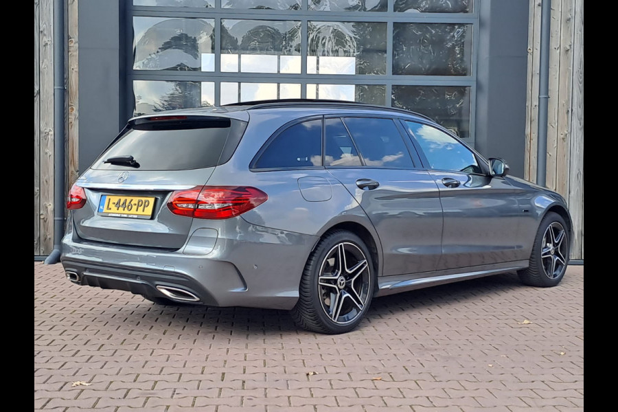 Mercedes-Benz C-Klasse Estate 300 e Business Plus Solution AMG Limited | Pano | Trekhaak | Multibeam | 360° camera | Leder/alcantara | Stoelverwarming | Elek. achterklep | Vol |