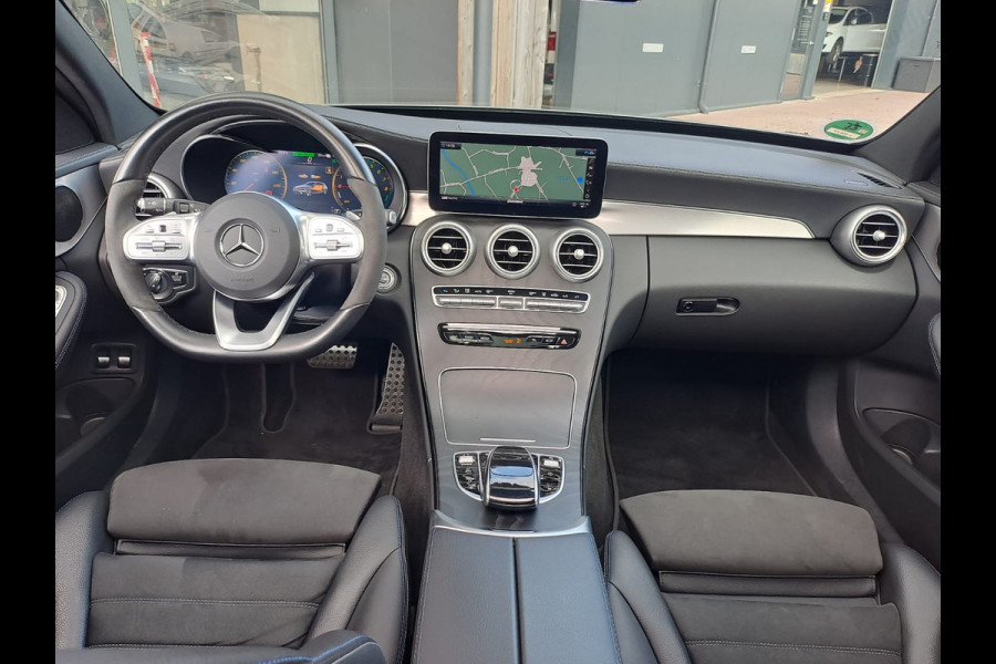 Mercedes-Benz C-Klasse Estate 300 e Business Plus Solution AMG Limited | Pano | Trekhaak | Multibeam | 360° camera | Leder/alcantara | Stoelverwarming | Elek. achterklep | Vol |