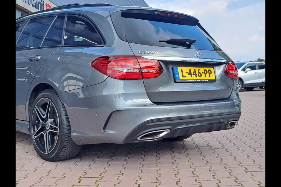 Mercedes-Benz C-Klasse Estate 300 e Business Plus Solution AMG Limited | Pano | Trekhaak | Multibeam | 360° camera | Leder/alcantara | Stoelverwarming | Elek. achterklep | Vol |
