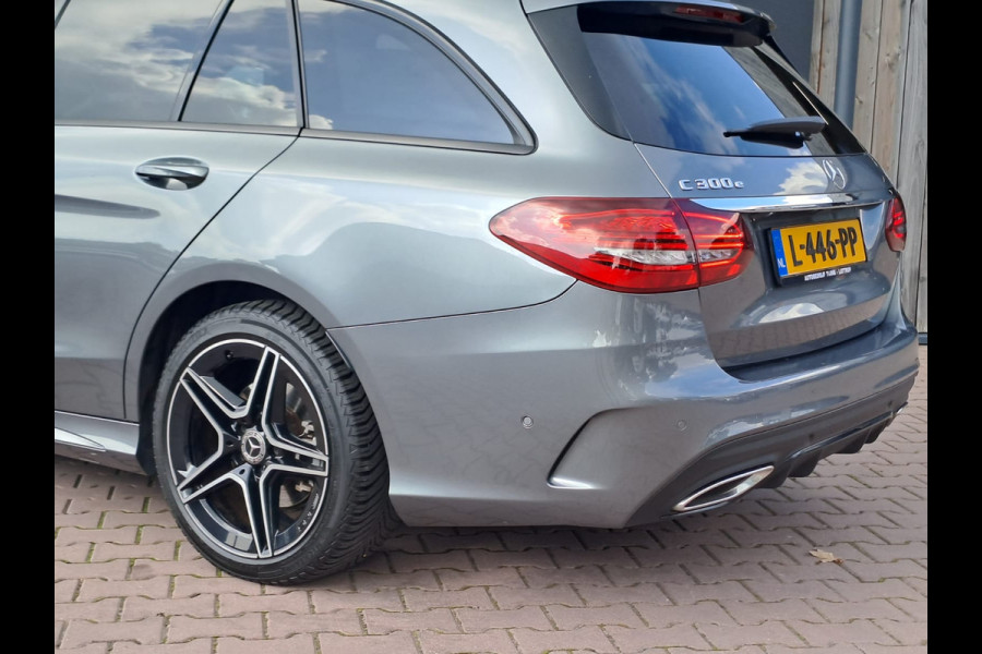 Mercedes-Benz C-Klasse Estate 300 e Business Plus Solution AMG Limited | Pano | Trekhaak | Multibeam | 360° camera | Leder/alcantara | Stoelverwarming | Elek. achterklep | Vol |