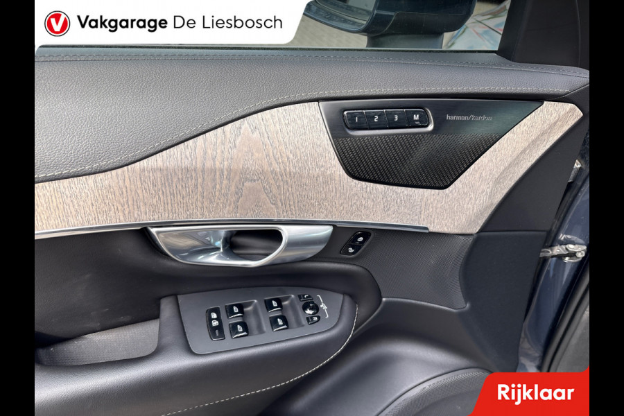 Volvo XC90 2.0 T8 Recharge AWD Ultimate Bright / 7 persoons / Panoramadak / leder