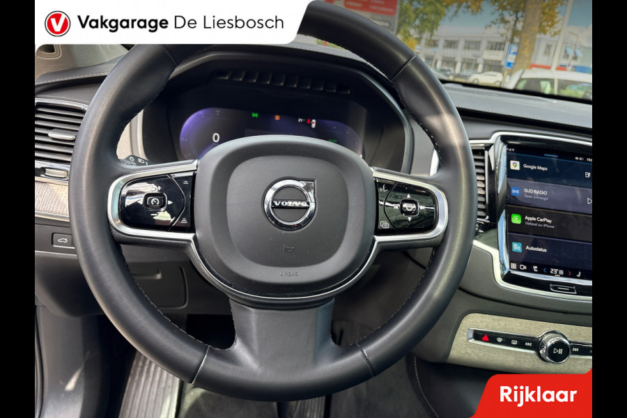 Volvo XC90 2.0 T8 Recharge AWD Ultimate Bright / 7 persoons / Panoramadak / leder