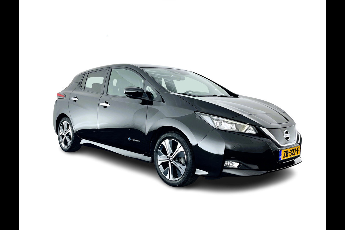 Nissan Leaf Tekna 40 kWh Aut. *LEATHER-FABRIC | FULL-LED | BOSE-SURROUND | ADAPTIVE-CRUISE | TOPVIEW | KEYLESS | NAVI-FULLMAP | BLINDSPOT | DAB+ | PDC | HEATED-COMFORTSEATS | TOWBAR | DIGI-COCKPIT | 17"ALU