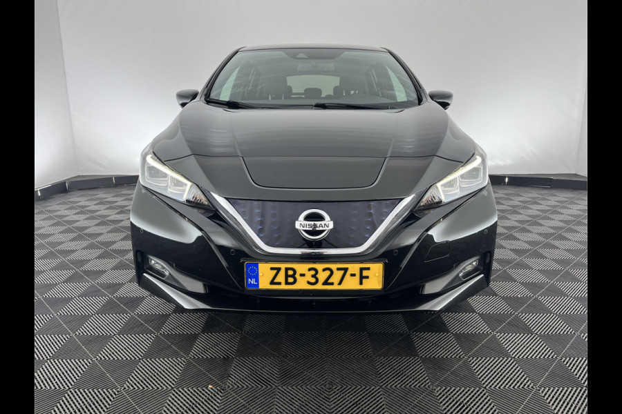 Nissan Leaf Tekna 40 kWh Aut. *LEATHER-FABRIC | FULL-LED | BOSE-SURROUND | ADAPTIVE-CRUISE | TOPVIEW | KEYLESS | NAVI-FULLMAP | BLINDSPOT | DAB+ | PDC | HEATED-COMFORTSEATS | TOWBAR | DIGI-COCKPIT | 17"ALU