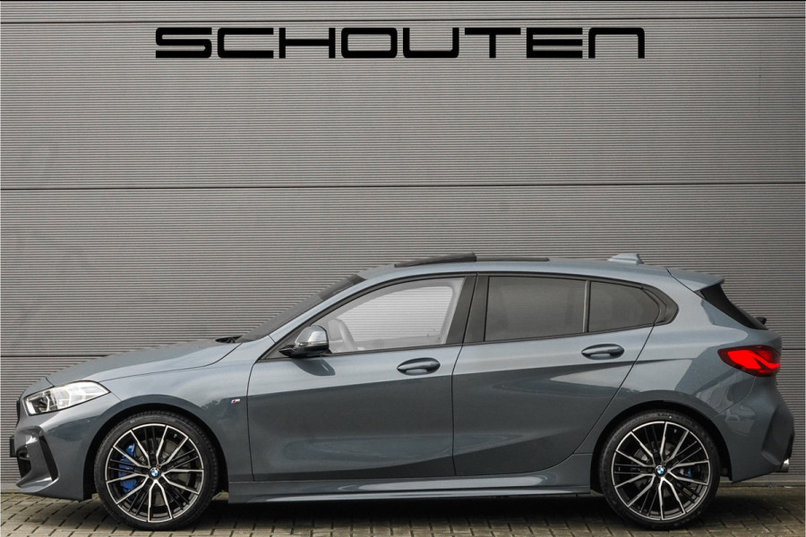 BMW 1-serie 118i High Ex M-Sport Shadow Pano Leder 18"