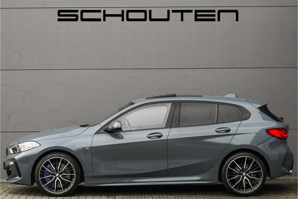 BMW 1-serie 118i High Ex M-Sport Shadow Pano Leder 18"