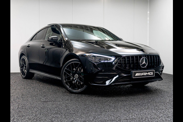 Mercedes-Benz CLA-Klasse CLA 250 e AMG Line | NIGHT | Burmester | Rij-assistent | Leder