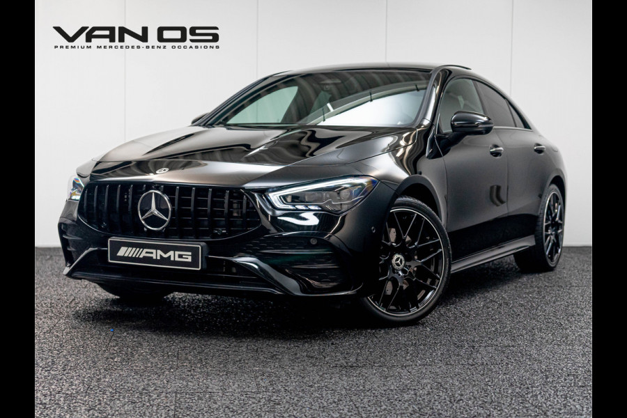 Mercedes-Benz CLA-Klasse CLA 250 e AMG Line | NIGHT | Burmester | Rij-assistent | Leder