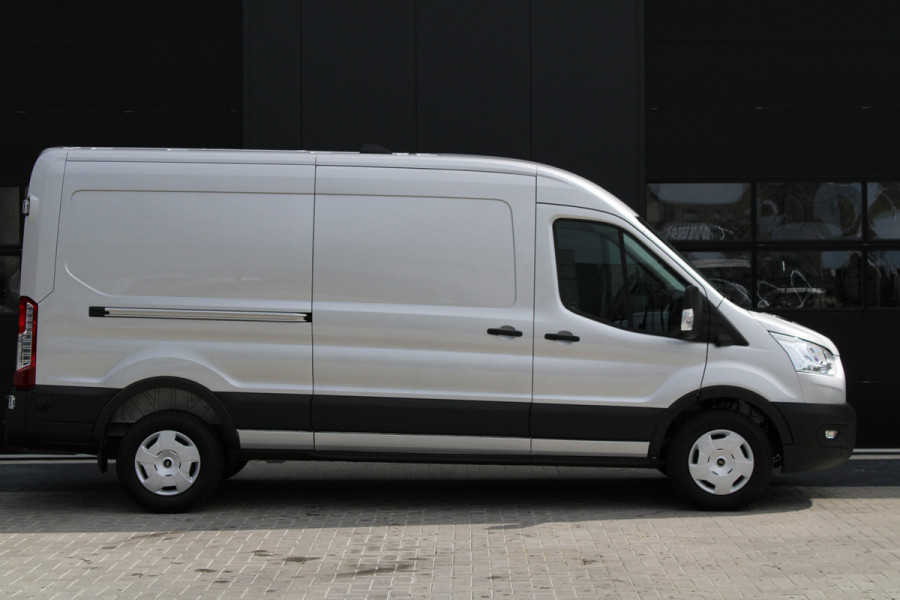 Ford Transit 350 2.0 TDCI L3H2 Trend 165pk - Facelift - 2x Schuifdeur - 360 Camera - Trekhaak - ACC - Stoel & Stoelverwarming - Blind Spot -