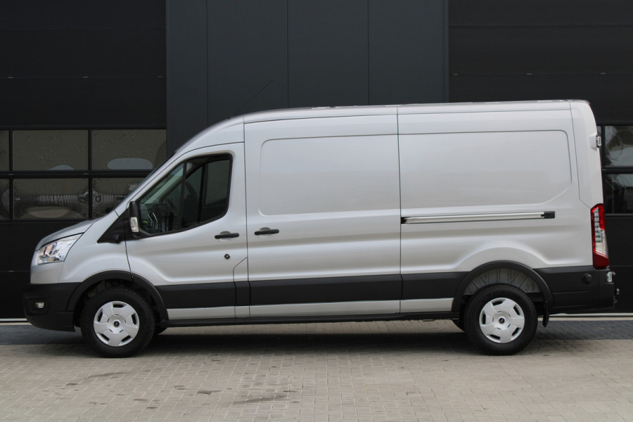 Ford Transit 350 2.0 TDCI L3H2 Trend 165pk - Facelift - 2x Schuifdeur - 360 Camera - Trekhaak - ACC - Stoel & Stoelverwarming - Blind Spot -