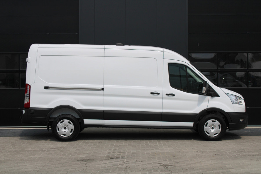 Ford Transit 350 2.0 TDCI L3H2 Trend 165pk - Facelift - 2x Schuifdeur - 360 Camera - Trekhaak - ACC - Stoel & Stoelverwarming - Blind Spot -
