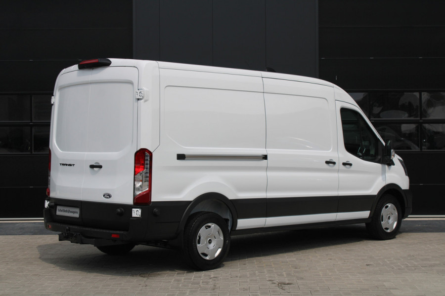 Ford Transit 350 2.0 TDCI L3H2 Trend 165pk - Facelift - 2x Schuifdeur - 360 Camera - Trekhaak - ACC - Stoel & Stoelverwarming - Blind Spot -