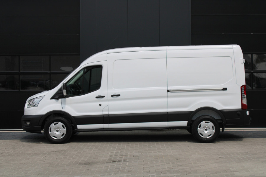 Ford Transit 350 2.0 TDCI L3H2 Trend 165pk - Facelift - 2x Schuifdeur - 360 Camera - Trekhaak - ACC - Stoel & Stoelverwarming - Blind Spot -
