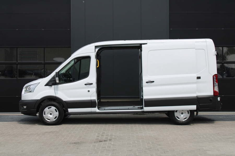 Ford Transit 350 2.0 TDCI L3H2 Trend 165pk - Facelift - 2x Schuifdeur - 360 Camera - Trekhaak - ACC - Stoel & Stoelverwarming - Blind Spot -
