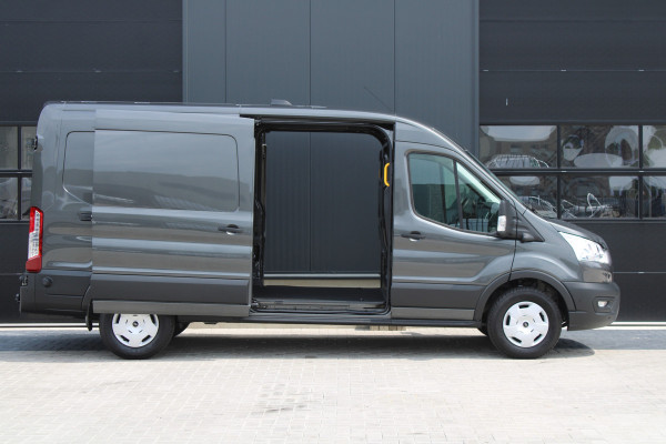 Ford Transit 350 2.0 TDCI L3H2 Trend 165pk - Facelift - 2x Schuifdeur - 360 Camera - Trekhaak - ACC - Stoel & Stoelverwarming - Blind Spot -