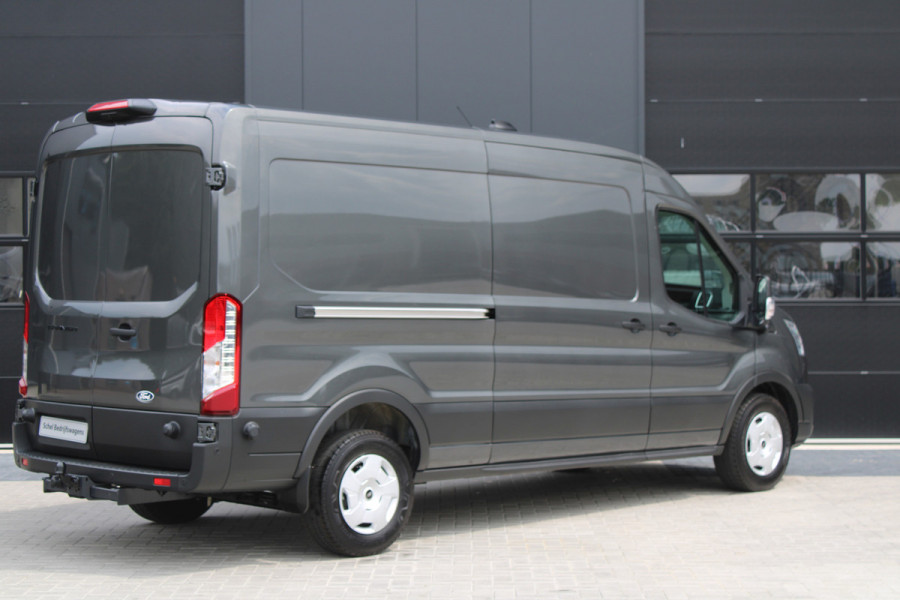 Ford Transit 350 2.0 TDCI L3H2 Trend 165pk - Facelift - 2x Schuifdeur - 360 Camera - Trekhaak - ACC - Stoel & Stoelverwarming - Blind Spot -