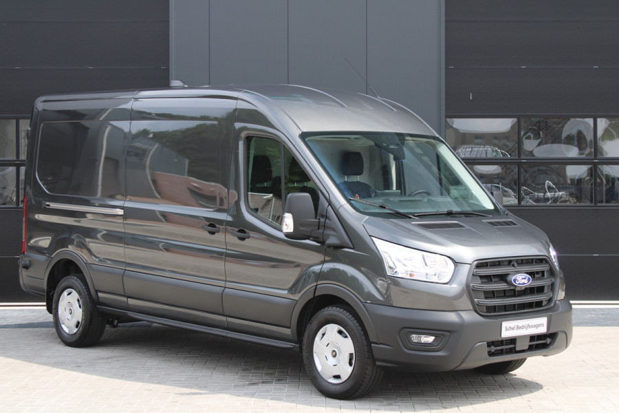 Ford Transit 350 2.0 TDCI L3H2 Trend 165pk - Facelift - 2x Schuifdeur - 360 Camera - Trekhaak - ACC - Stoel & Stoelverwarming - Blind Spot -