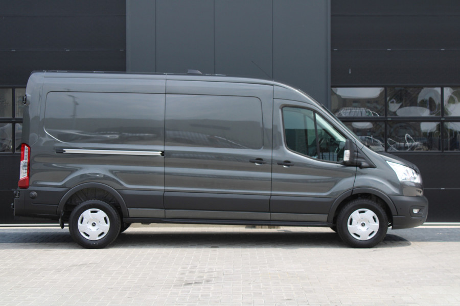 Ford Transit 350 2.0 TDCI L3H2 Trend 165pk - Facelift - 2x Schuifdeur - 360 Camera - Trekhaak - ACC - Stoel & Stoelverwarming - Blind Spot -