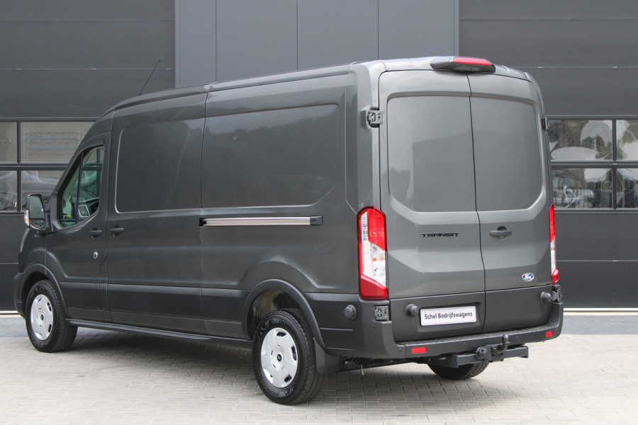 Ford Transit 350 2.0 TDCI L3H2 Trend 165pk - Facelift - 2x Schuifdeur - 360 Camera - Trekhaak - ACC - Stoel & Stoelverwarming - Blind Spot -