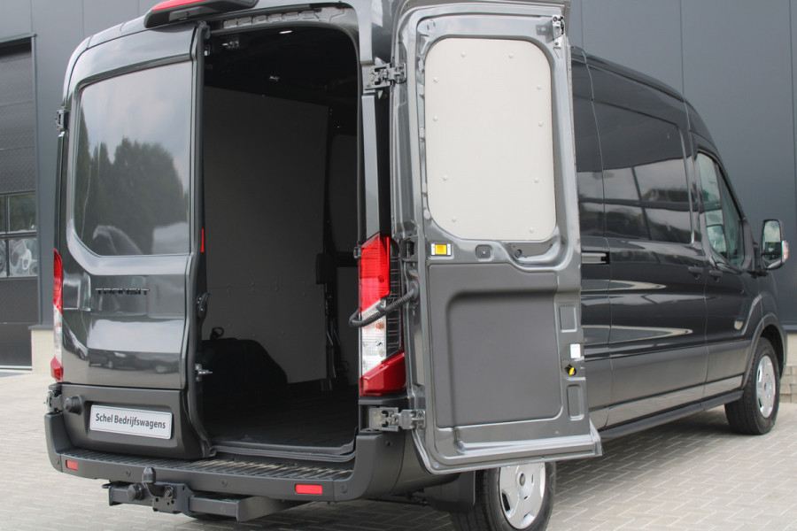 Ford Transit 350 2.0 TDCI L3H2 Trend 165pk - Facelift - 2x Schuifdeur - 360 Camera - Trekhaak - ACC - Stoel & Stoelverwarming - Blind Spot -