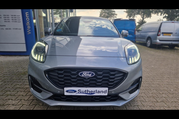 Ford Puma 1.0 EcoBoost Hybrid ST-Line X 155pk Automaat | Panoramadak | Afneembare trekhaak | Winter Pack | Adaptive cruise control | 360 graden camera | Bang&Olufsen | Elektrsiche achterklep | Matrix LED