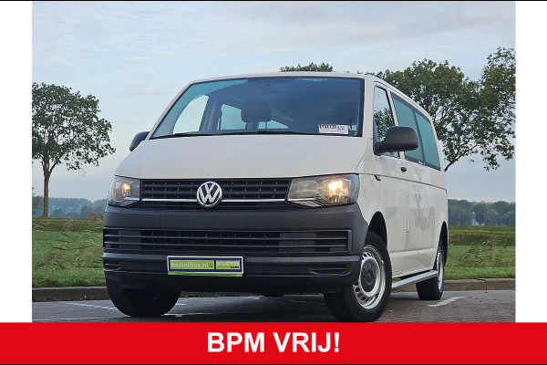 Volkswagen Transporter Kombi 2.0 TDI L2H1 Combi Personenbus BPM Vrij 9 persoons Airco Euro6 84 PK!