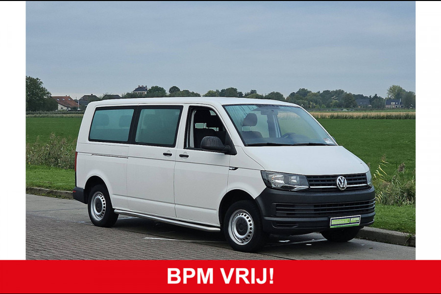 Volkswagen Transporter Kombi 2.0 TDI L2H1 Combi Personenbus BPM Vrij 9 persoons Airco Euro6 84 PK!