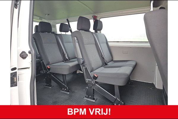 Volkswagen Transporter Kombi 2.0 TDI L2H1 Combi Personenbus BPM Vrij 9 persoons Airco Euro6 84 PK!