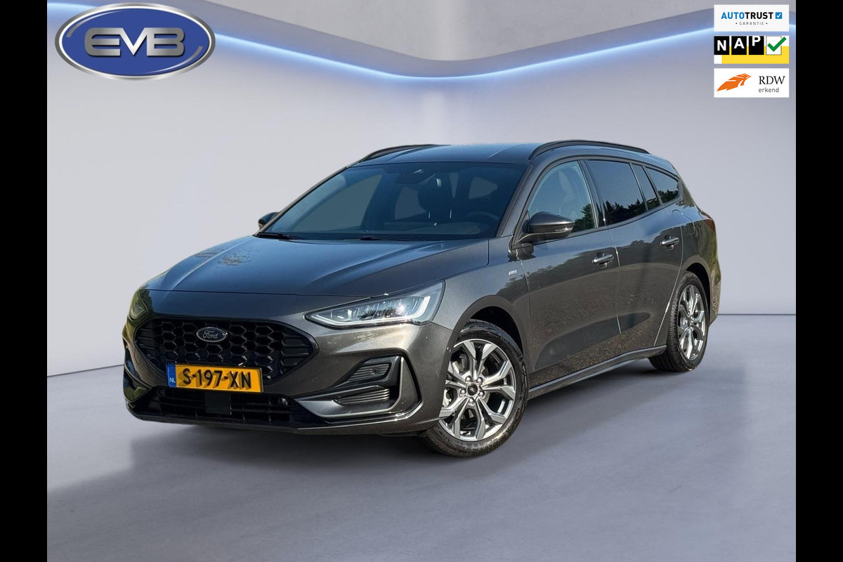 Ford FOCUS Wagon 1.0 EcoBoost Hybrid ST Line, trekhaak, achteruitrijcamera, vele opties, Nederlandse auto met nationale auto pas