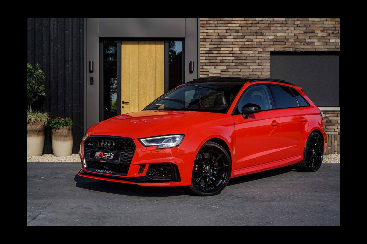 Audi RS3 Sportback 2.5 TFSI Quattro Pano/DCC/ACC/B&O/Catalunya-red