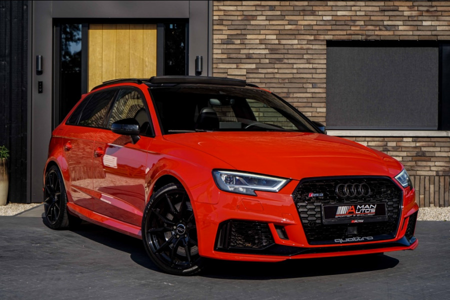 Audi RS3 Sportback 2.5 TFSI Quattro Pano/DCC/ACC/B&O/Catalunya-red