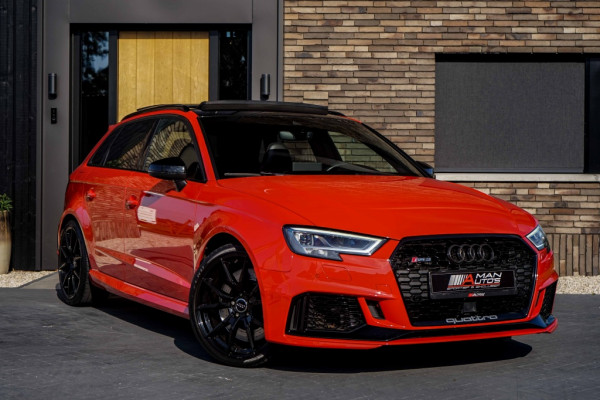 Audi RS3 Sportback 2.5 TFSI Quattro Pano/DCC/ACC/B&O/Catalunya-red
