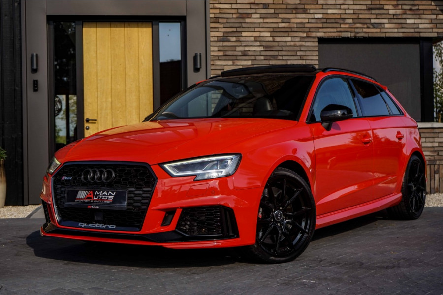 Audi RS3 Sportback 2.5 TFSI Quattro Pano/DCC/ACC/B&O/Catalunya-red