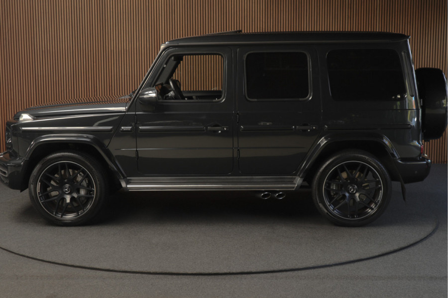 Mercedes-Benz G63 AMG Panodak Carbon Burmester Leer 360 PTS Open dak Navi Memory Stoelventilatie Stoelverwarming Climate NL auto