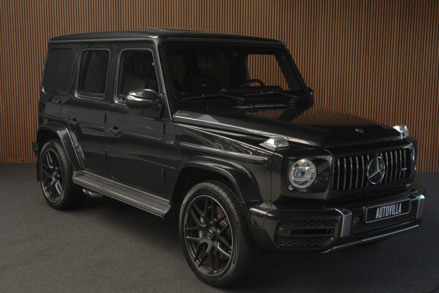Mercedes-Benz G63 AMG Panodak Carbon Burmester Leer 360 PTS Open dak Navi Memory Stoelventilatie Stoelverwarming Climate NL auto