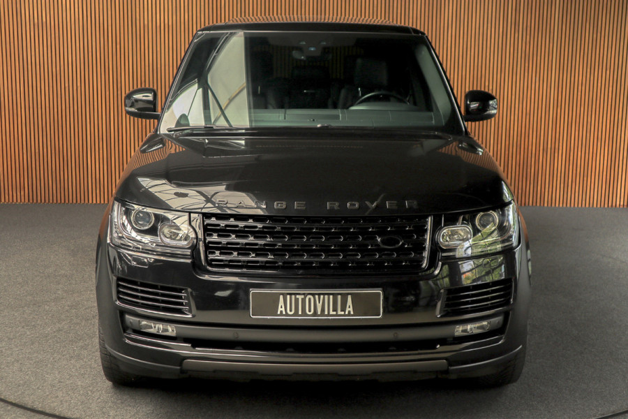Land Rover Range Rover 3.0 TDV6 HSE Black Pack Pano Meridian Carplay 22'' LM velgen Leer Navi Camera ACC Zwarte binnenhemel Climate (3-zone)