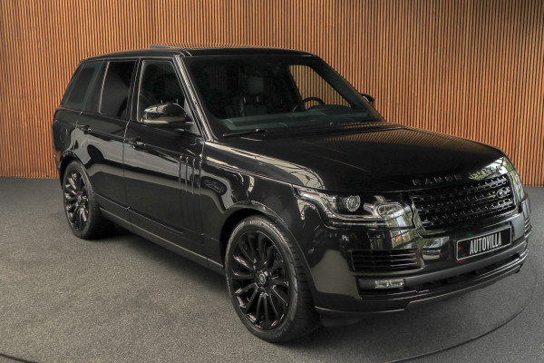 Land Rover Range Rover 3.0 TDV6 HSE Black Pack Pano Meridian Carplay 22'' LM velgen Leer Navi Camera ACC Zwarte binnenhemel Climate (3-zone)