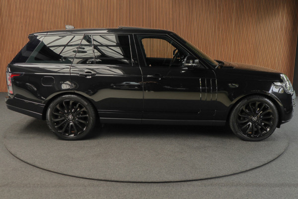 Land Rover Range Rover 3.0 TDV6 HSE Black Pack Pano Meridian Carplay 22'' LM velgen Leer Navi Camera ACC Zwarte binnenhemel Climate (3-zone)