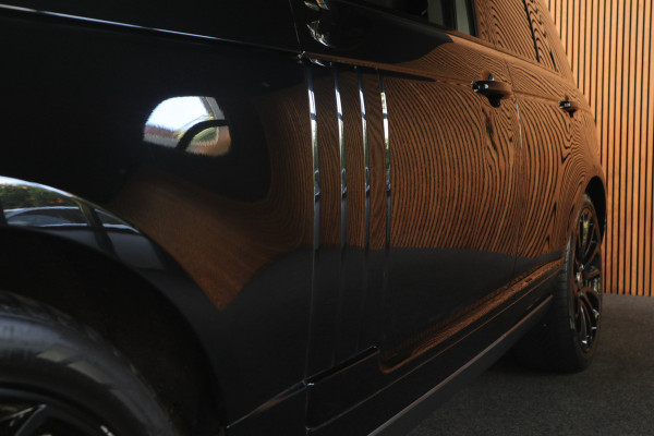 Land Rover Range Rover 3.0 TDV6 HSE Black Pack Pano Meridian Carplay 22'' LM velgen Leer Navi Camera ACC Zwarte binnenhemel Climate (3-zone)