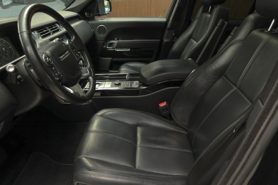 Land Rover Range Rover 3.0 TDV6 HSE Black Pack Pano Meridian Carplay 22'' LM velgen Leer Navi Camera ACC Zwarte binnenhemel Climate (3-zone)