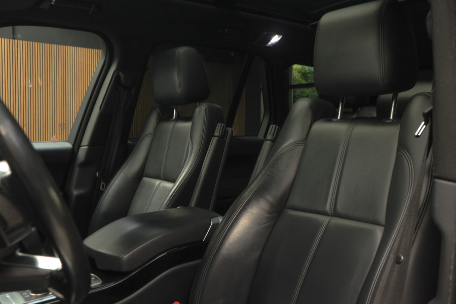 Land Rover Range Rover 3.0 TDV6 HSE Black Pack Pano Meridian Carplay 22'' LM velgen Leer Navi Camera ACC Zwarte binnenhemel Climate (3-zone)