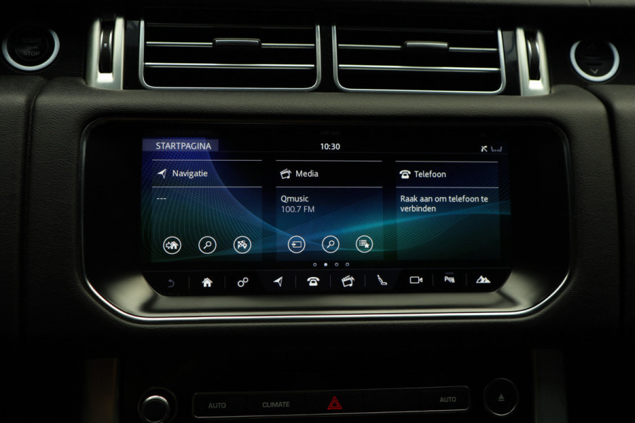 Land Rover Range Rover 3.0 TDV6 HSE Black Pack Pano Meridian Carplay 22'' LM velgen Leer Navi Camera ACC Zwarte binnenhemel Climate (3-zone)
