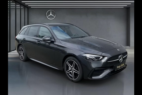 Mercedes-Benz C-Klasse Estate 300e AMG ** LED, MBUX+, PANO, TREKH, WINTER-, MEMORY-, KEYLESS-PACK ** 1e EIG - UNFALLFREI ** ** INFORMEER OOK NAAR ONZE AANTREKKELIJKE FINANCIAL-LEASE TARIEVEN **