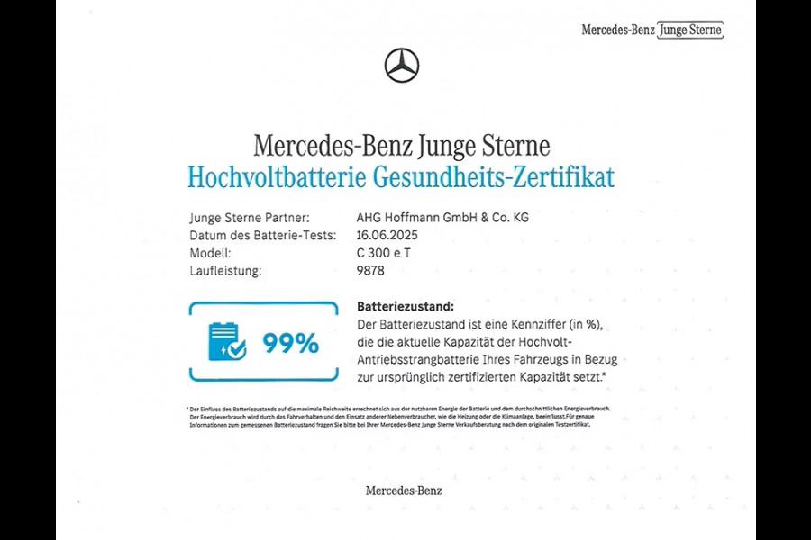 Mercedes-Benz C-Klasse Estate 300e AMG ** LED, MBUX+, PANO, TREKH, WINTER-, MEMORY-, KEYLESS-PACK ** 1e EIG - UNFALLFREI ** ** INFORMEER OOK NAAR ONZE AANTREKKELIJKE FINANCIAL-LEASE TARIEVEN **