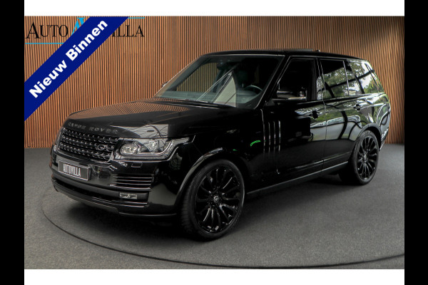 Land Rover Range Rover 3.0 TDV6 HSE Black Pack Pano Meridian Carplay 22'' LM velgen Leer Navi Camera ACC Zwarte binnenhemel Climate (3-zone)