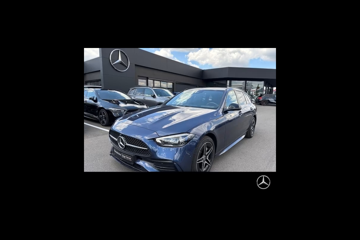 Mercedes-Benz C-Klasse Estate 300e AMG ** LED, MBUX+, PANO, TREKH, WINTER-, MEMORY-, KEYLESS-PACK ** 1e EIG - UNFALLFREI ** ** INFORMEER OOK NAAR ONZE AANTREKKELIJKE FINANCIAL-LEASE TARIEVEN **