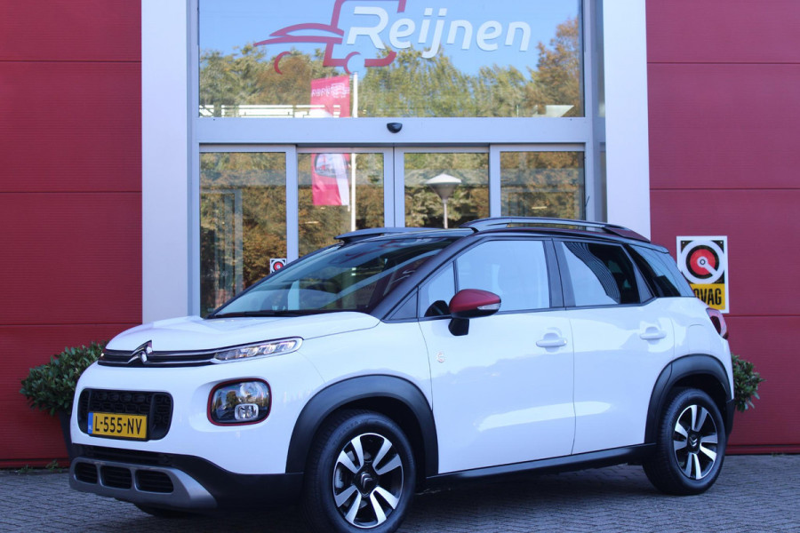 Citroën C3 Aircross 1.2 110PK C-SERIES | NAVIGATIE | APPLE CARPLAY/ANDROID AUTO | LICHTMETALEN VELGEN | CRUISE CONTROL | DAB+ RADIO | CLIMATE CONTROL | PARKEER SENSOREN ACHTER | ZWART DAK |