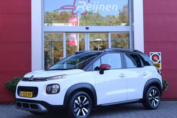 Citroën C3 Aircross 1.2 110PK C-SERIES | NAVIGATIE | APPLE CARPLAY/ANDROID AUTO | LICHTMETALEN VELGEN | CRUISE CONTROL | DAB+ RADIO | CLIMATE CONTROL | PARKEER SENSOREN ACHTER | ZWART DAK |