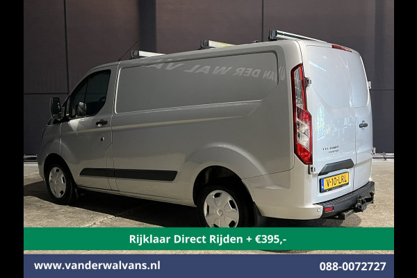 Ford Transit Custom 2.0 TDCI 130pk Automaat L1H1 Euro6 *Rijklaar Direct Rijden* Airco | LED | Apple Carplay | Cruisecontrol | Trekhaak Parkeersensoren, Stoelverwarming, Verwarmde voorruit, Dakdragers