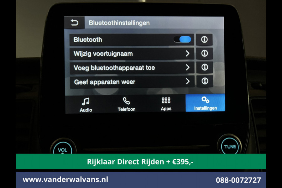 Ford Transit Custom 2.0 TDCI 130pk Automaat L1H1 Euro6 *Rijklaar Direct Rijden* Airco | LED | Apple Carplay | Cruisecontrol | Trekhaak Parkeersensoren, Stoelverwarming, Verwarmde voorruit, Dakdragers
